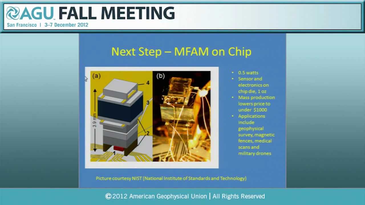 AGU Fall Meeting 2012 - Applications for miniaturized Macro-FAM laser-pumped magnetometer