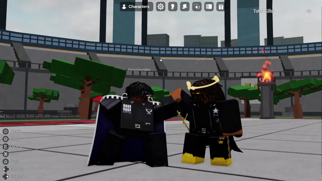 The Limited Combat gods emote: A Fight for the Throne (Heroes Battlegrounds: Roblox)