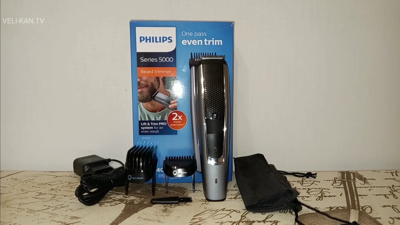 Триммер для бороды PHILIPS BT5502/15 Series 5000