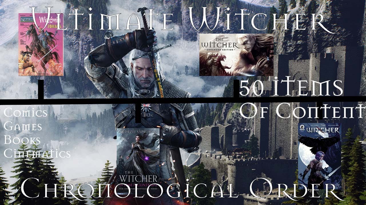 Ultimate Witcher Chronological Order: Every Item Of Witcher Content In Order; Complete Through 2025