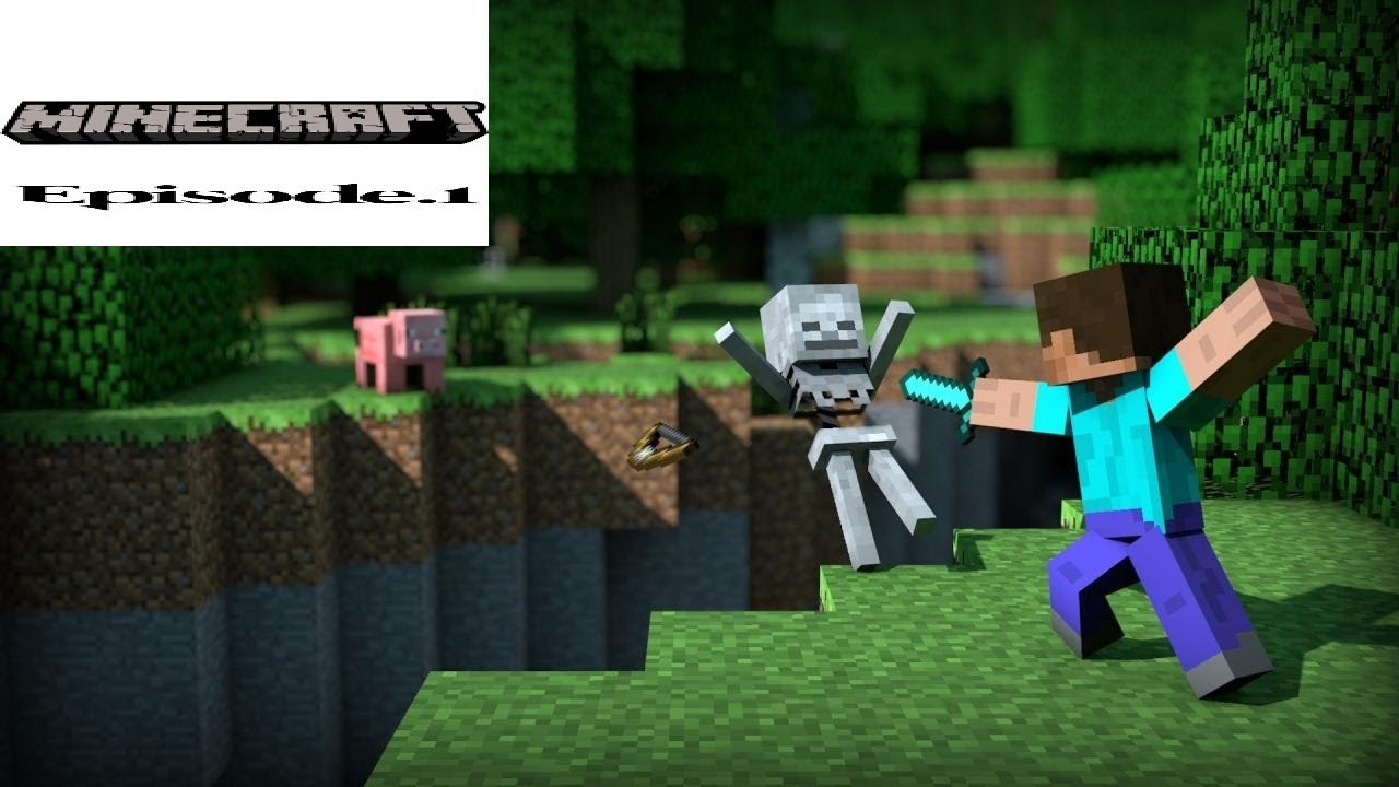 serveur minecraft avec des pote ep 1 ( Des diamant et préparation de mon steuf )