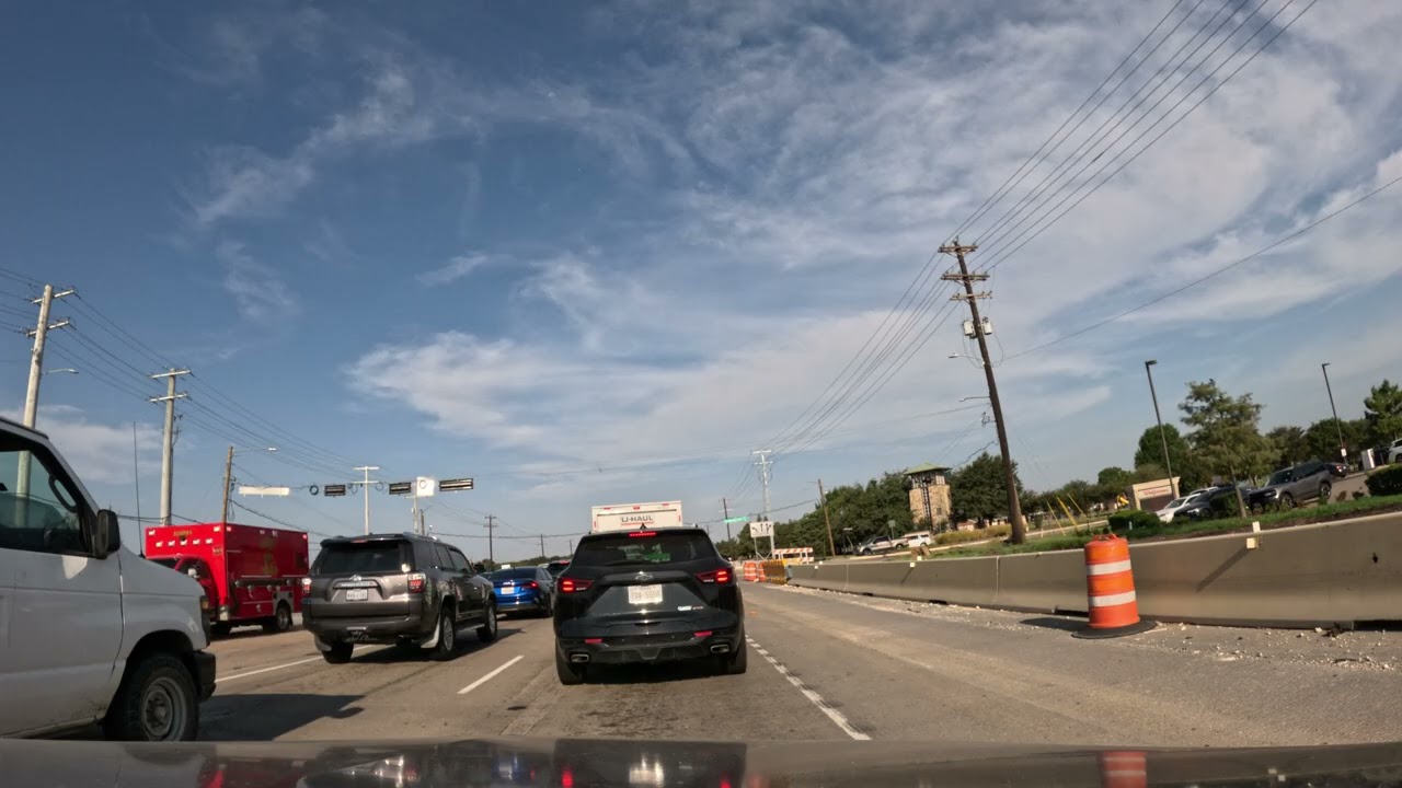 Driving to Denton Texas