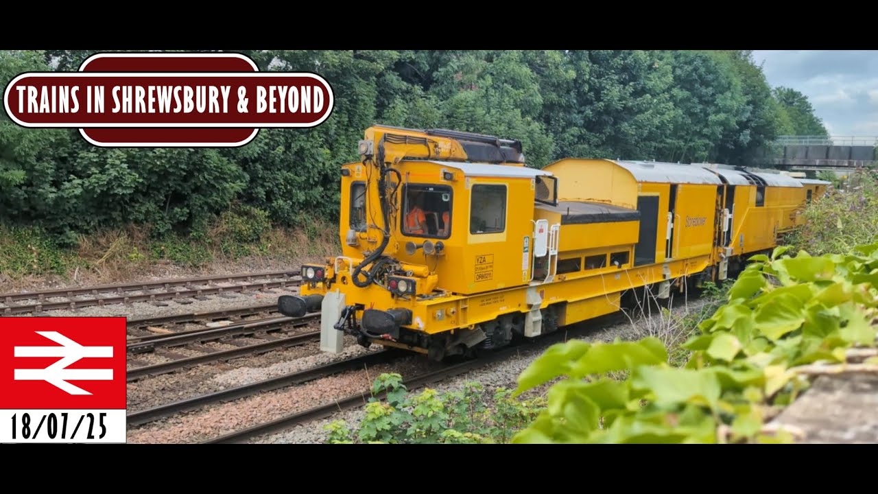 Trains In Shrewsbury 18/07/25