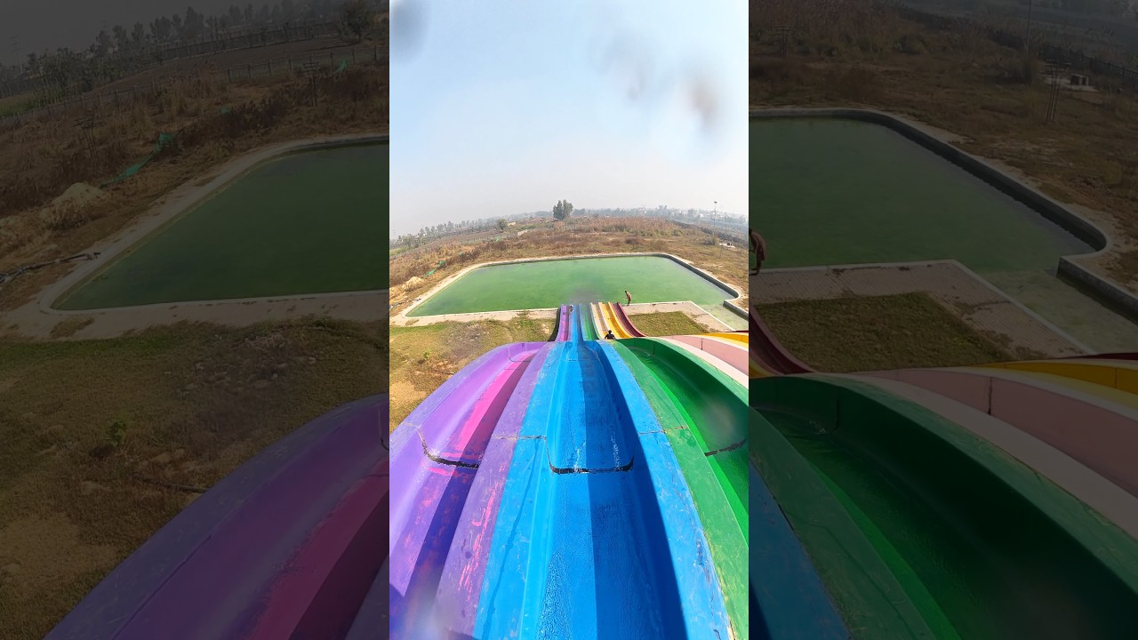 bella ciao playground parkour water slide pov 😍🥰😘