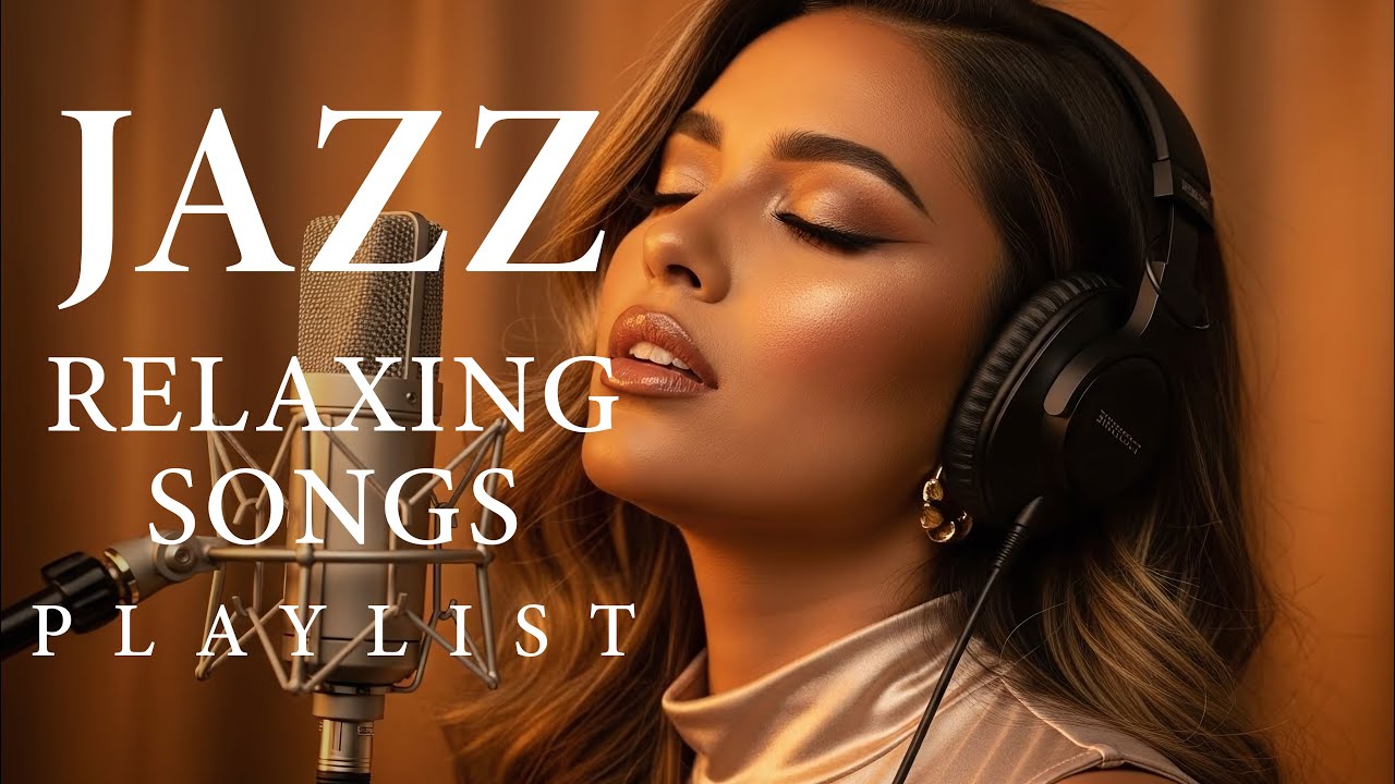 Smooth Jazz Lounge with soft female vocals   Romantic love songs with lyrics