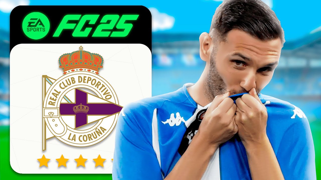 ¡Reconstruí al RC Deportivo... En FC 25!