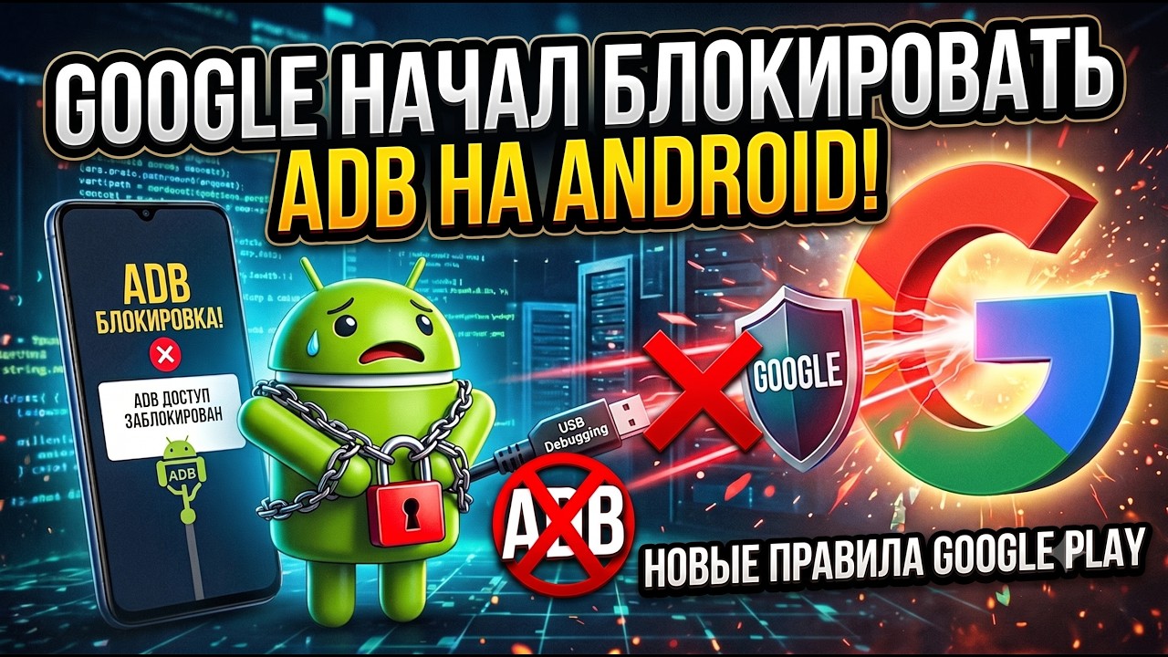 Google начал блокировать ADB на Андроид Но выход есть!
