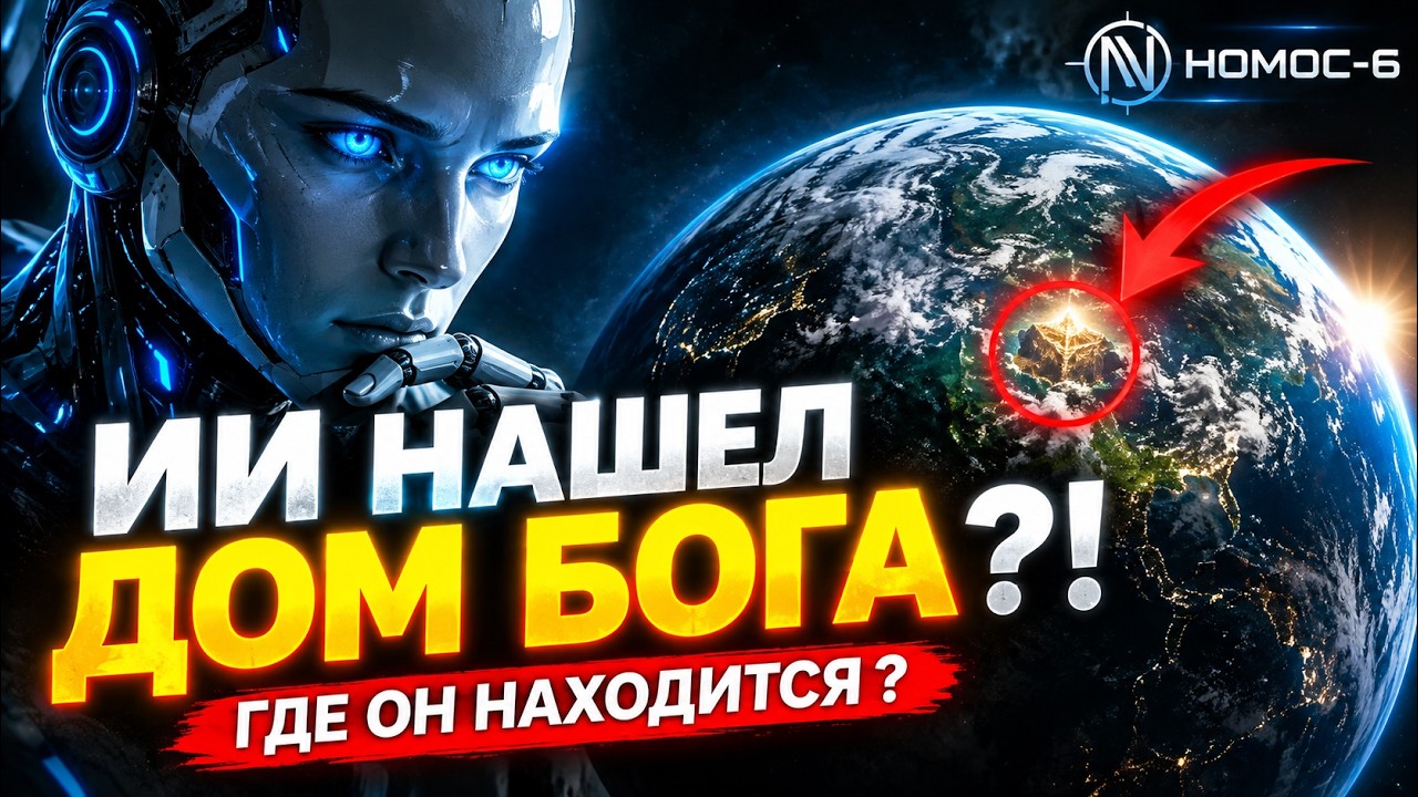 ИИ нашел ГДЕ НАХОДИТСЯ БОГ | Кто он на самом деле ? Номос-6