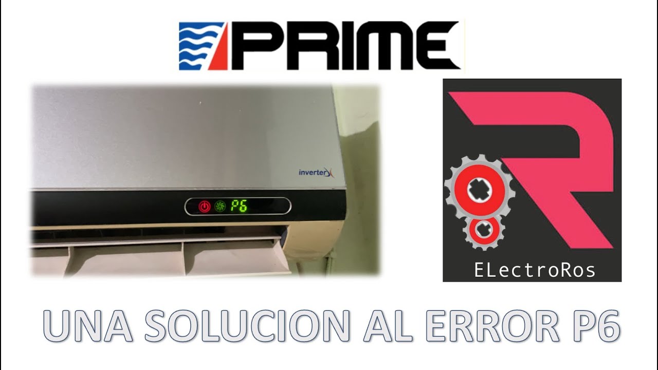 ERROR P6 PRIME INVERTER