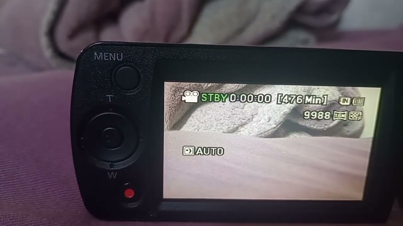 Testando minha filmadora da Samsung!