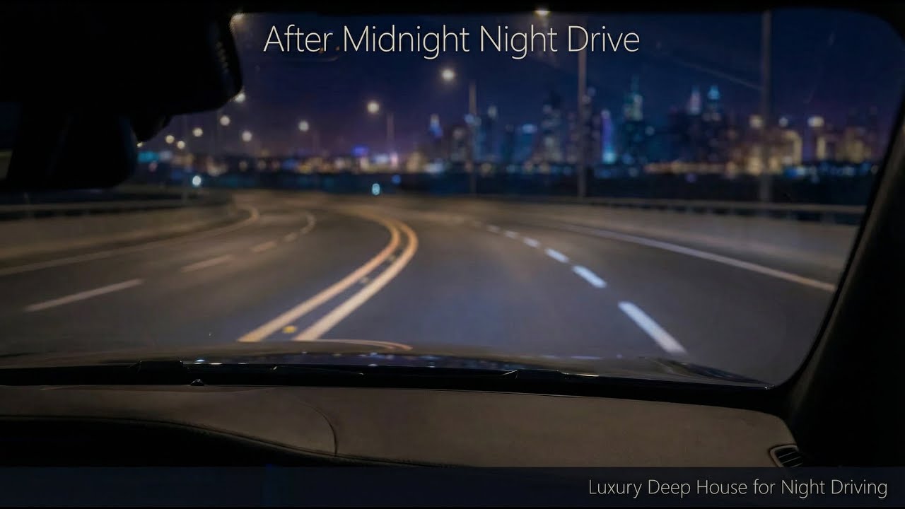 After Midnight Night Drive 🌙 Luxury Deep House for Night Driving