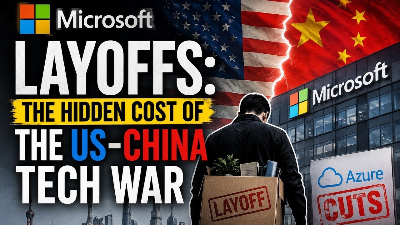 Microsoft Layoffs: The Hidden Cost of the US-China Tech War
