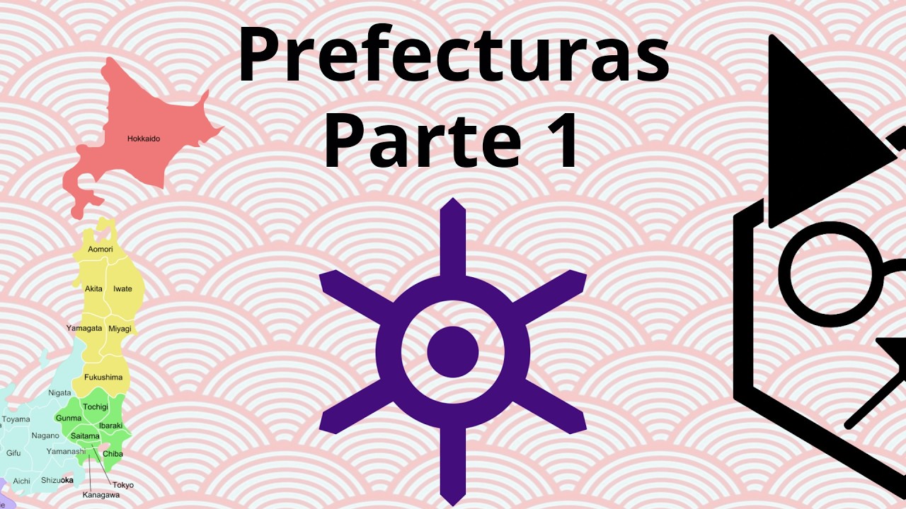 Banderas, Nombres y Animes - Prefecturas de Japón