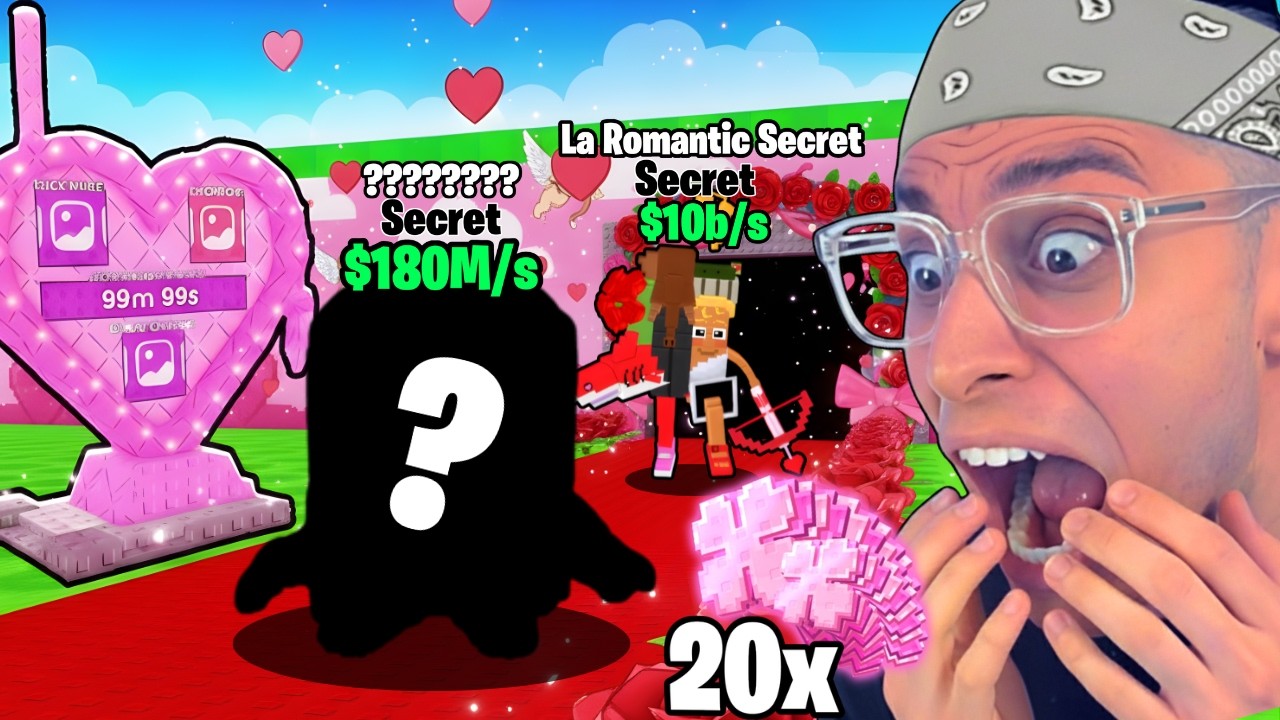 Sammy ATTIVA il 20x FORTUNA e TROVO un BRAINROT da 180 MILIONI su Roblox!