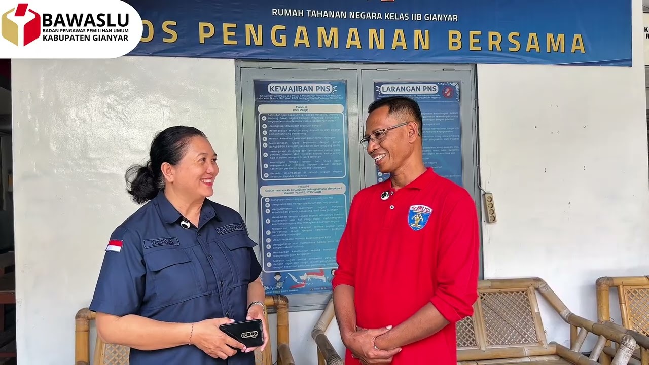 Tak Hilang di Balik Jeruji . Bawaslu Gianyar Tegaskan Hak Politik Warga Binaan.