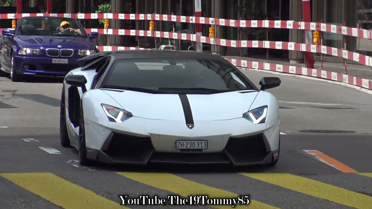 Cars in Zürich #103 - (812 Competizione Aperta, Purosangue V12, 4x Aventador, 992 GT3 RS, F12, SF90)