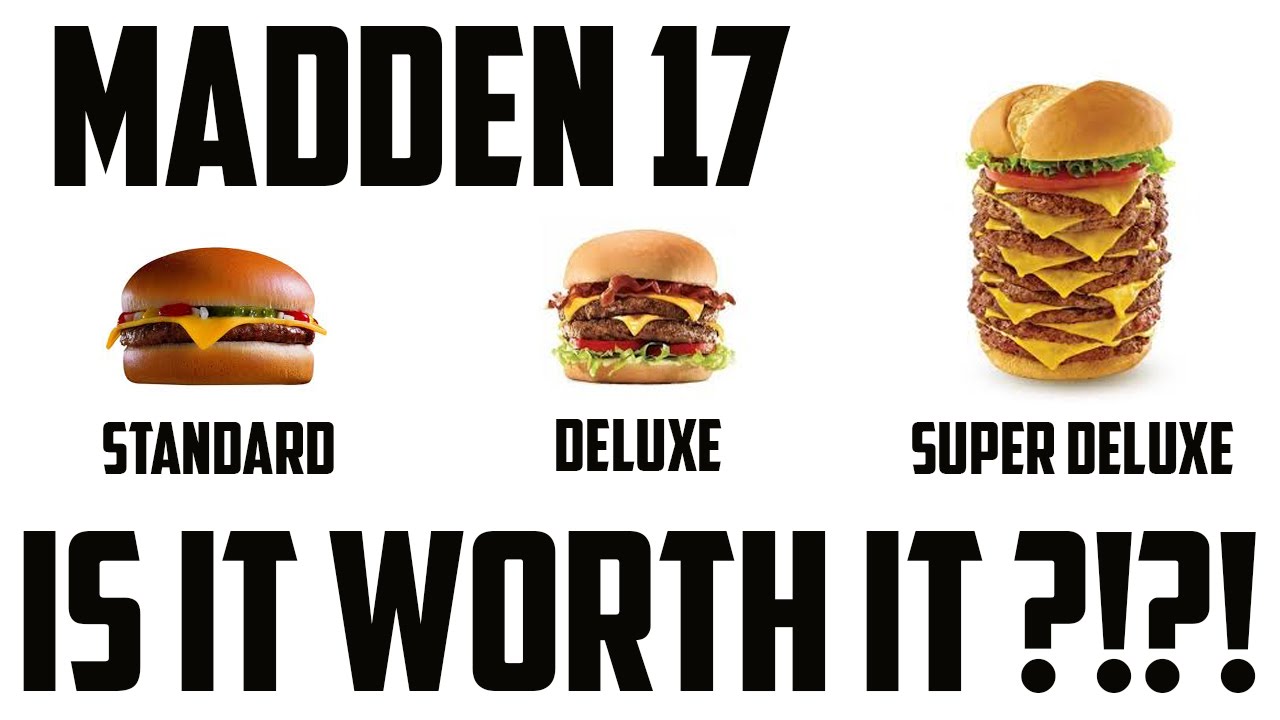 Стоит ли покупать Madden 17 Deluxe или Super Deluxe Edition?