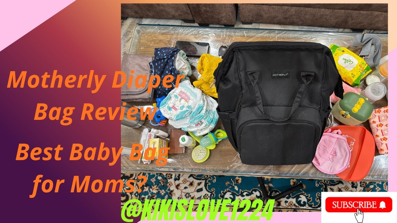 Motherly Diaper Bag Review 👜 | Best Baby Bag for Moms? 👶 | Kiki's Love
