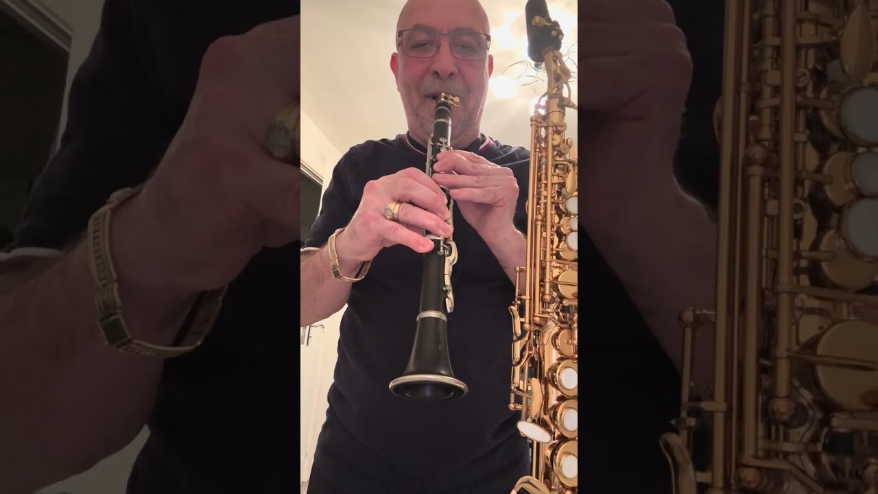 Tutorial nr 30 repede saxofon clarinet sopran orgă trompetă clarinet vienez fanfara.
