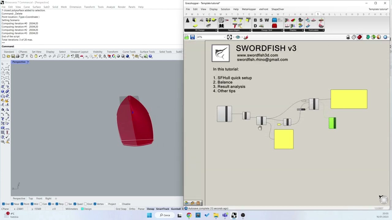 Swordfish Tutorial 04 - Balance