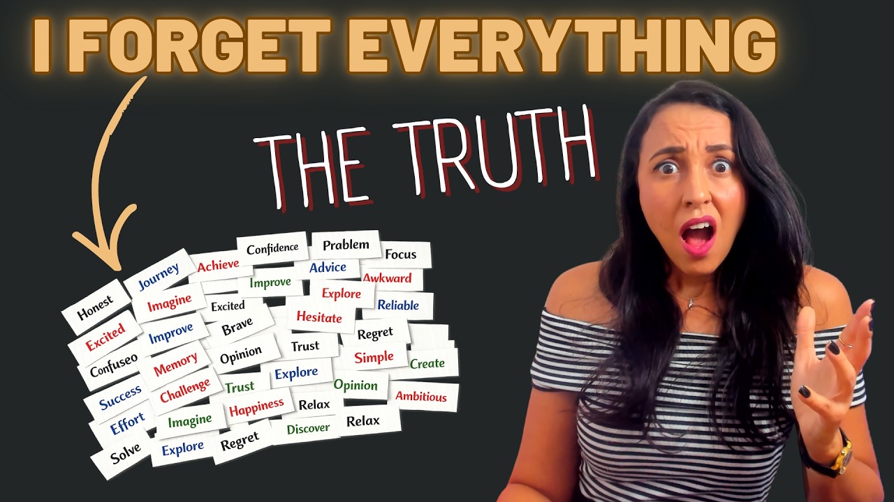 The Truth About Studying English Vocabulary & Why You Never Remember it