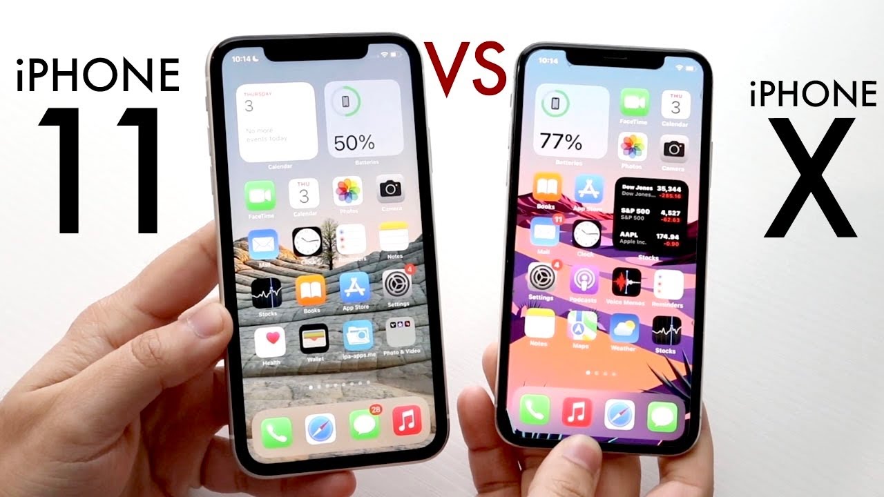 iPhone 11 Vs iPhone X In 2022! (Comparison) (Review)