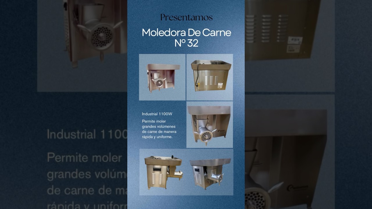 Moledora de Carne n&deg;32 Industrial Gastromaq