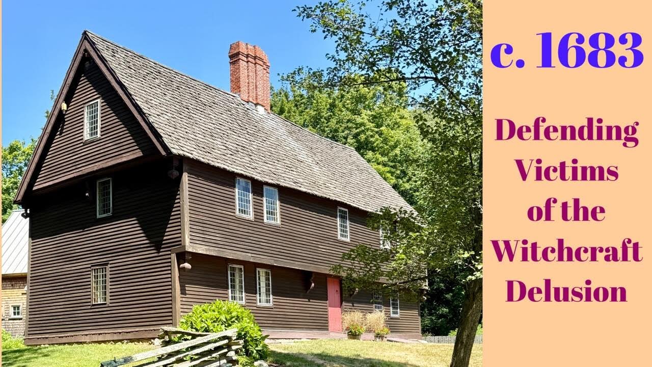 Parson Capen House, c. 1683, Topsfield, MA: Salem Witch Trials Connection-History Bites: New England