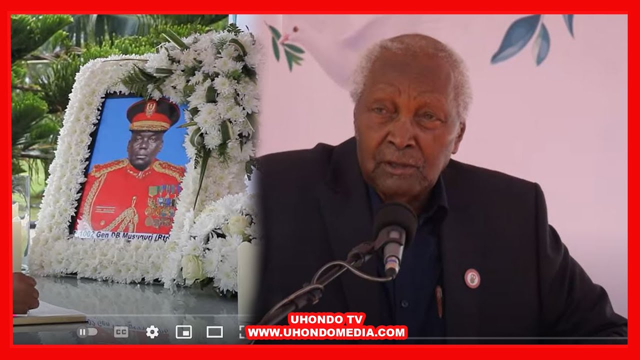 MKUU WA MAJESHI WA KWANZA (MSTAAFU) ATOA HISTORIA YA MKUU WA MAJESHI MSTAAFU JENERALI MUSUGURI