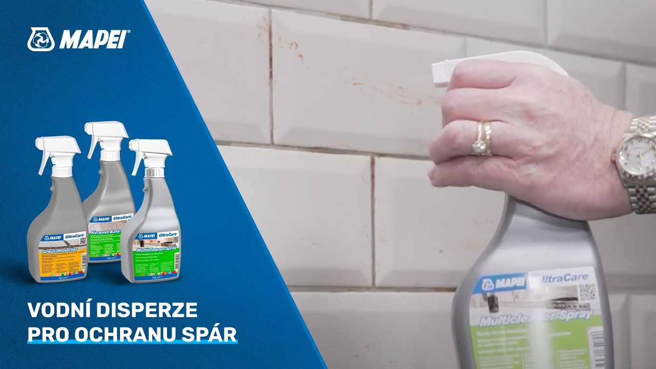 MAPEI UltraCare Grout Protector - Vodní disperze pro ochranu spár