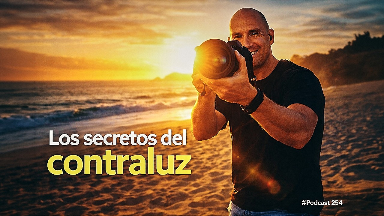 Los secretos del CONTRALUZ en retrato | 🎙Podcast #254 con Chema Photo