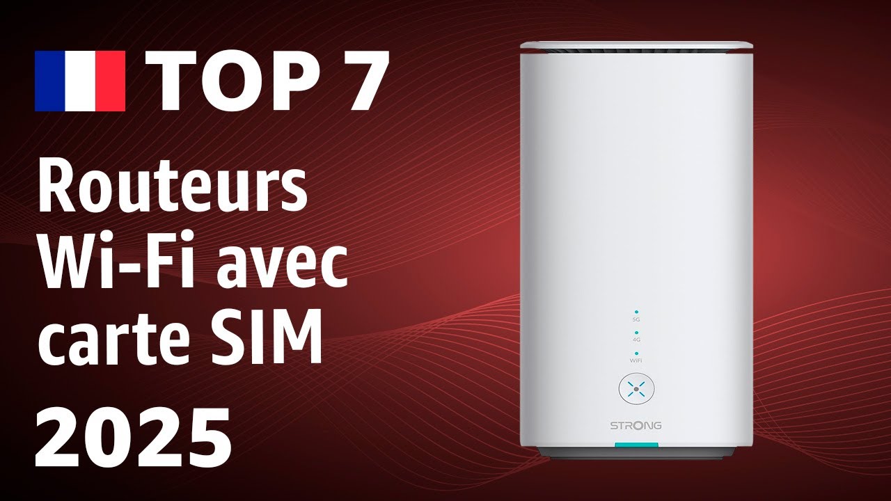 TOP&mdash;7. Meilleurs routeurs Wi-Fi avec carte SIM 2025