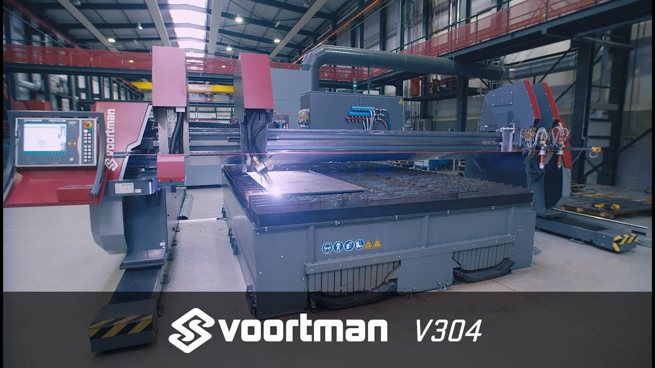 CNC Plasma Cutting Machine | Plate Processing | Voortman V304