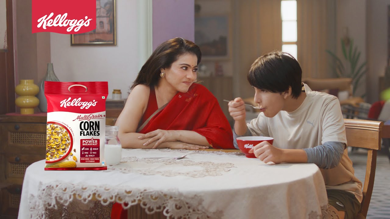 Kellogg&rsquo;s Multigrain Corn Flakes | Power Breakfast with 5 Grains | English 20 Sec