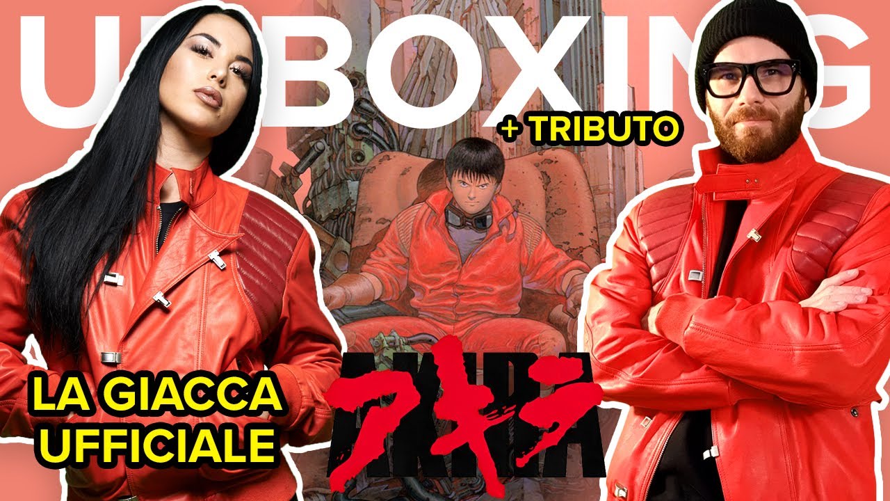 AKIRA: LA GIACCA UFFICIALE DI KANEDA + TRIBUTO jacket replica unboxing