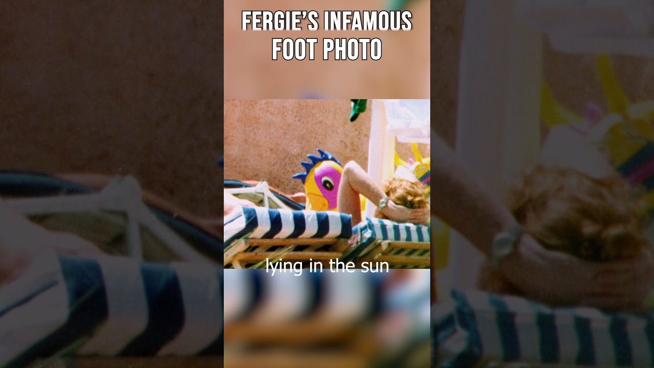 Sarah Ferguson's Infamous Foot Photo #britishroyalfamily