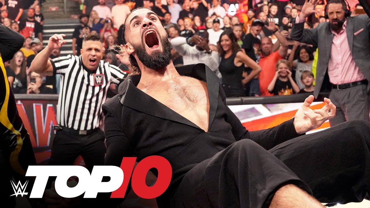 10 лучших моментов Monday Night Raw: WWE Top 10, 18 сентября 2023 г.