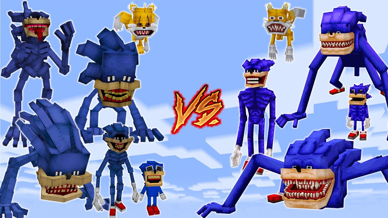 SHIN SONIC vs SHIN SONIC - GECHCRAFT vs GOJI DRAW | MINECRAFT PE BATTLE
