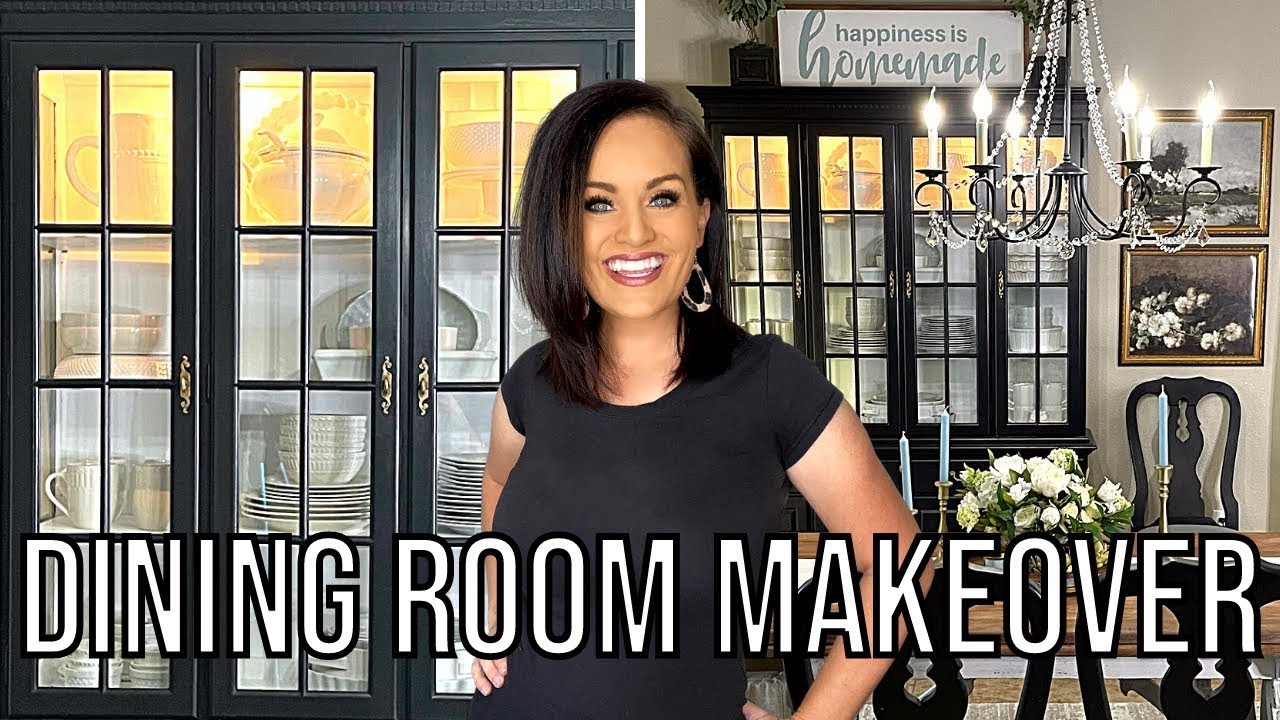 High End EXTREME DINING ROOM MAKEOVER on a Budget + New Thrift Flip!