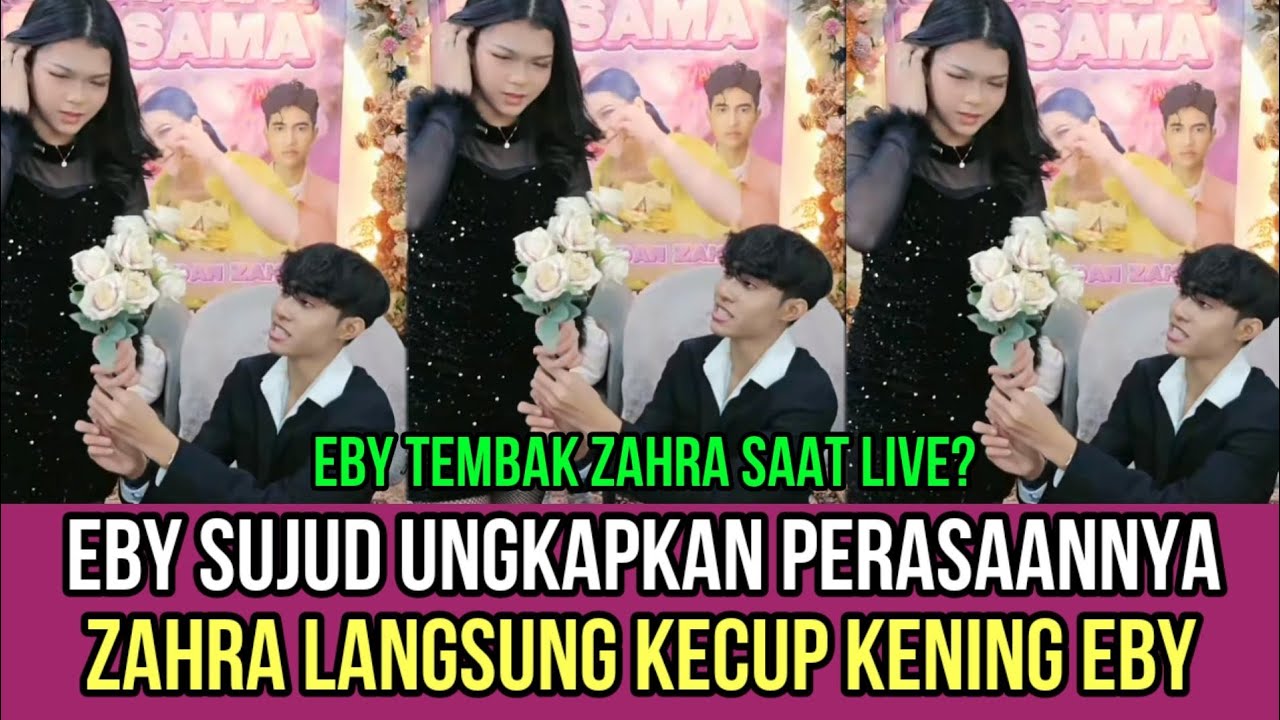 Eby Sujud Ungkapkan Perasaannya, Zahra Langsung Kecup Kening Zahra!
