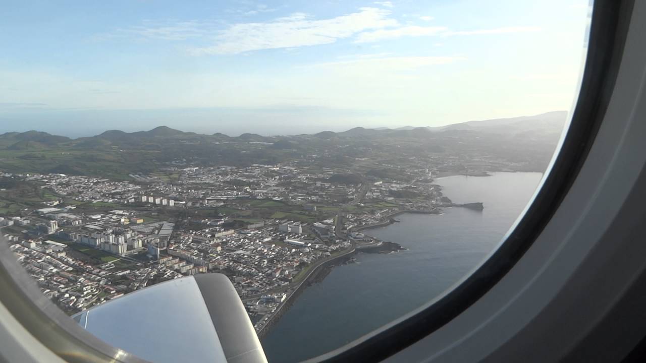 Descolagem (takeoff) em Airbus A310 SATA (Azores Airlines) HD