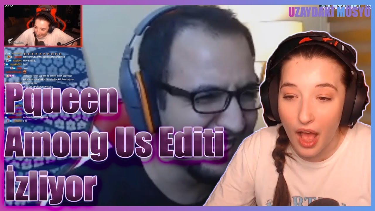 Pqueen Among Us Editi İzliyor
