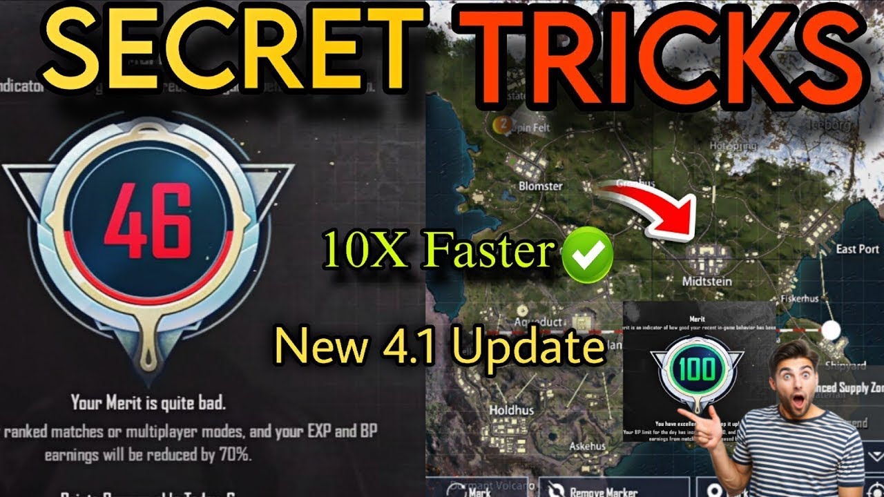 How To Increase Merit In BGMI / PUBG Mobile 🥵 40 To 100 Merit Fast || Bgmi Mai merit kaise badhaye🔥