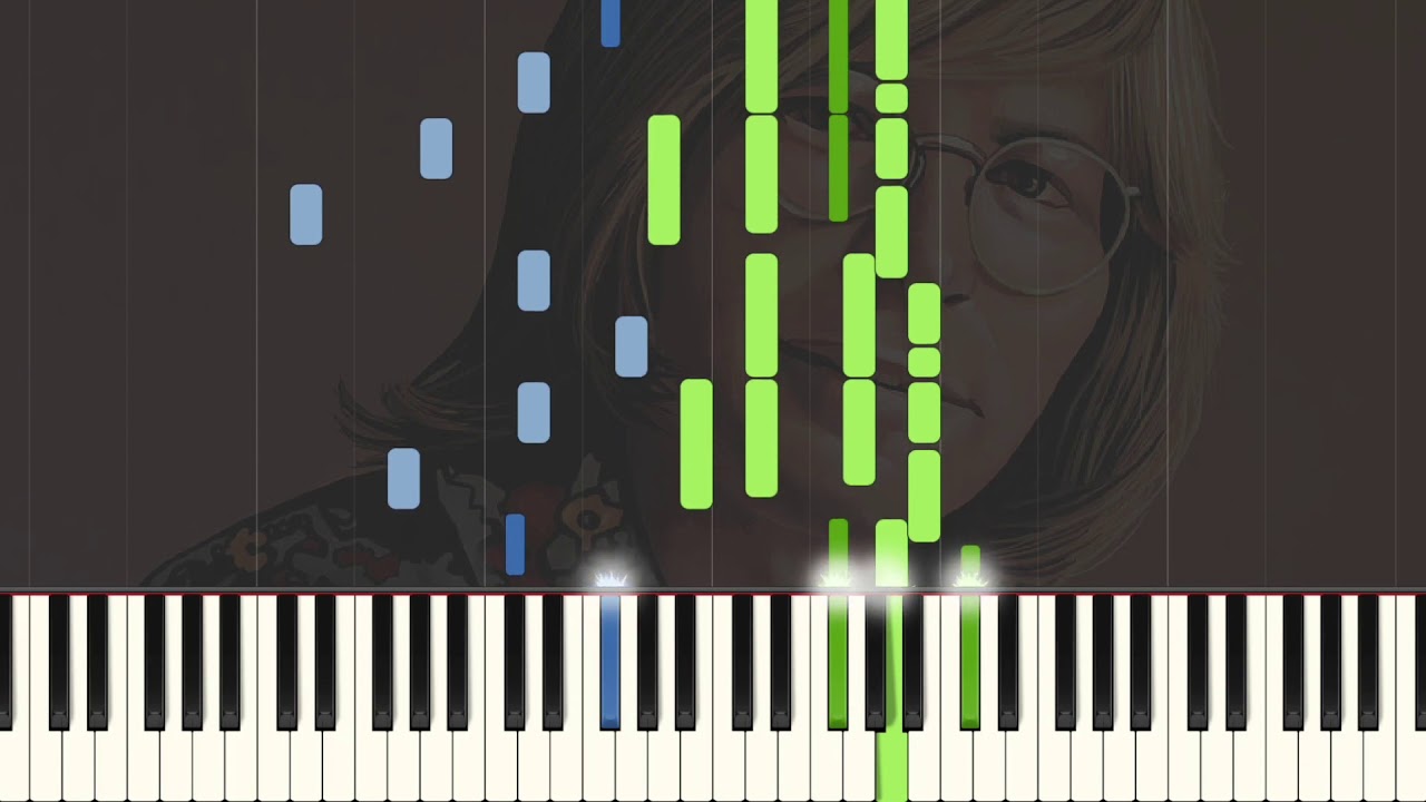 Take Me Home, Country Roads - John Denver - Piano Solo Tutorial