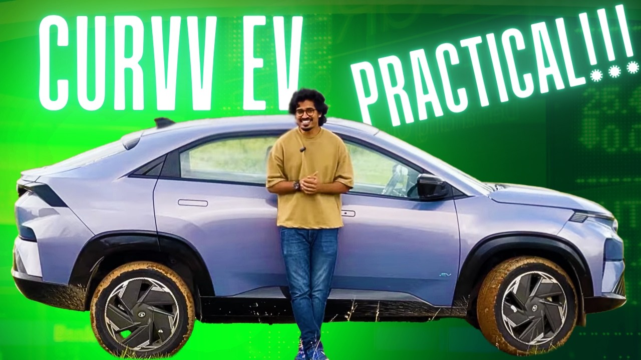 Tata Curvv EV Walkaround | Stunning Design, Surprisingly Practical!
