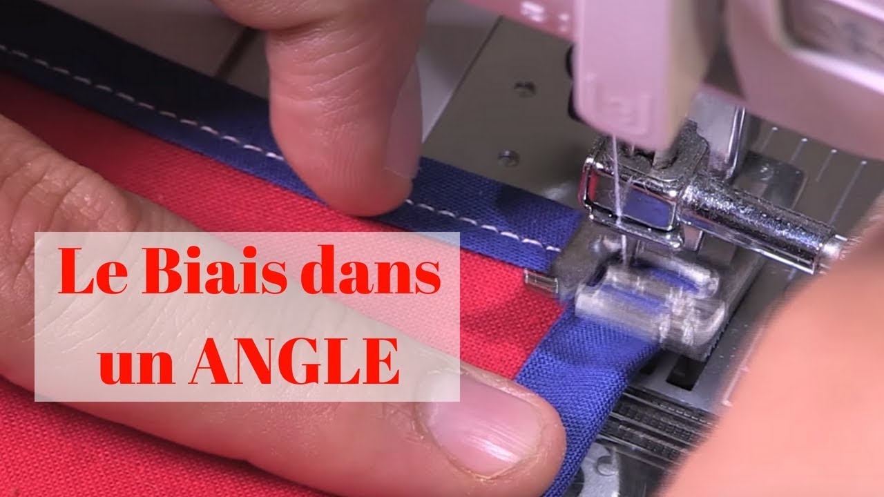 Coudre du Biais dans un ANGLE
