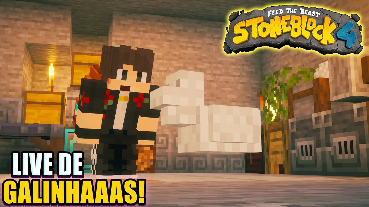 🛑 STONEBLOCK EP3! MT GALINHAAAAA! !host