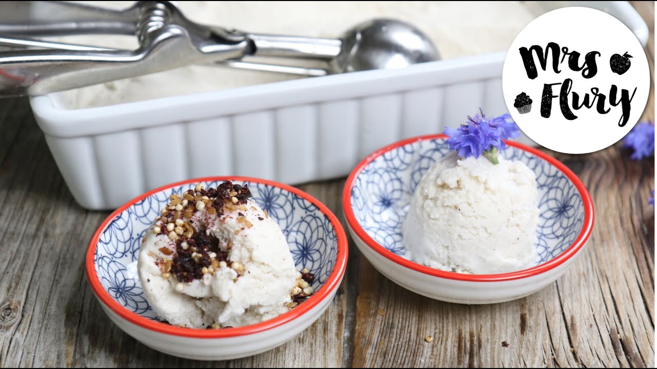 Super cremiges Kokoseis selber machen (vegan, zuckerfrei, glutenfrei)