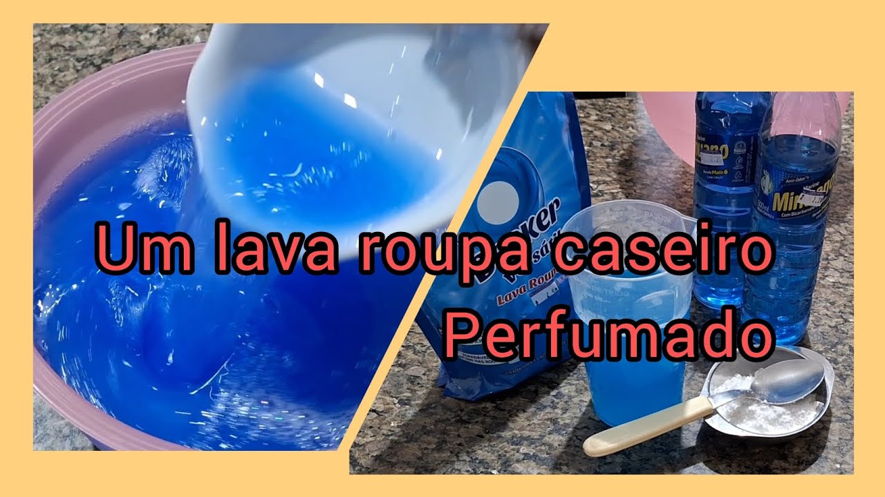 Uma multiplicação caseira do seu sabão líquido, uma bom rendimento.