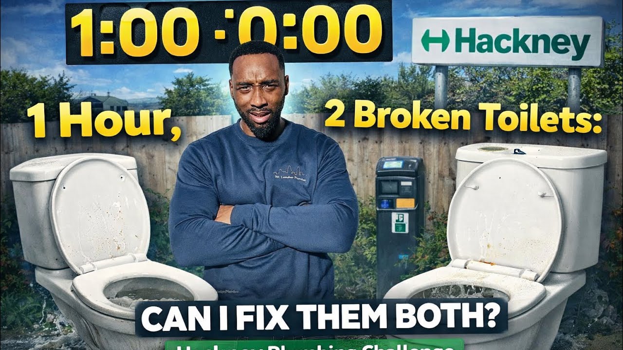 2 Broken Toilets, 1 Hour ⏱️ | Day in the Life of a London Plumber Hackney